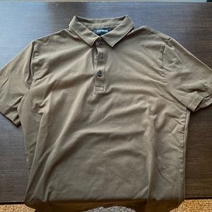 Express olive green/brown polo, medium!